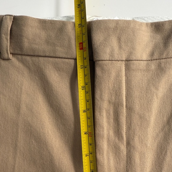 Frame Le Palazzo High Waist Crop Pants Beige Tan Sz 14 Neutral Closet Staple - Picture 5 of 11